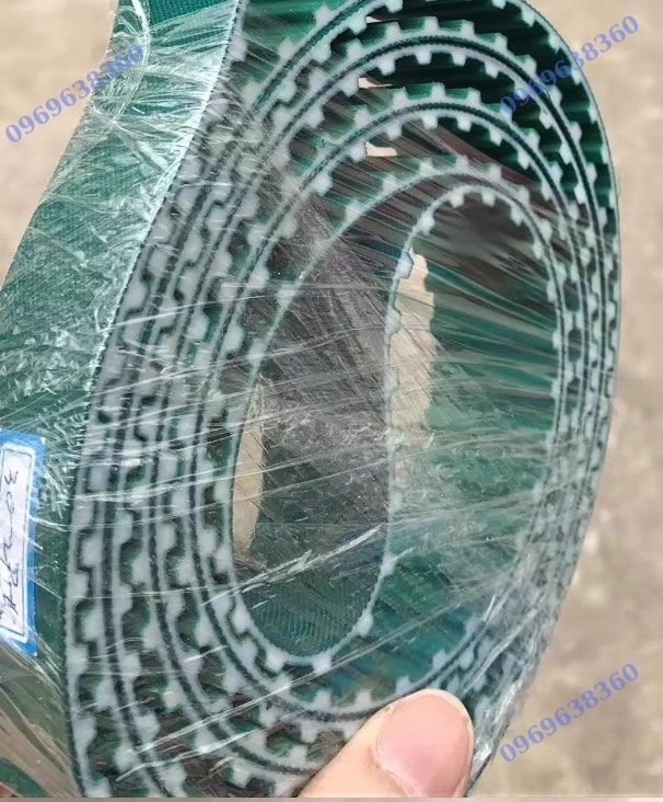DÂY PU LÕI THÉP BỌC VẢI XANH CHÍNH HÃNG